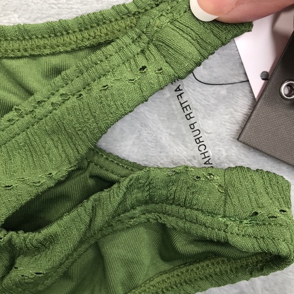 Vince Camuto Cut Out Bikini Bottom Dark Olive Size Small New - Picture 8 of 10